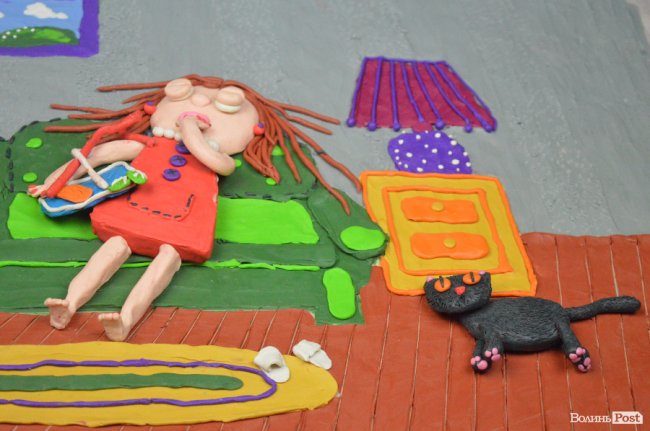 У Луцьку знімають «пластилінову» короткометражку. ФОТО