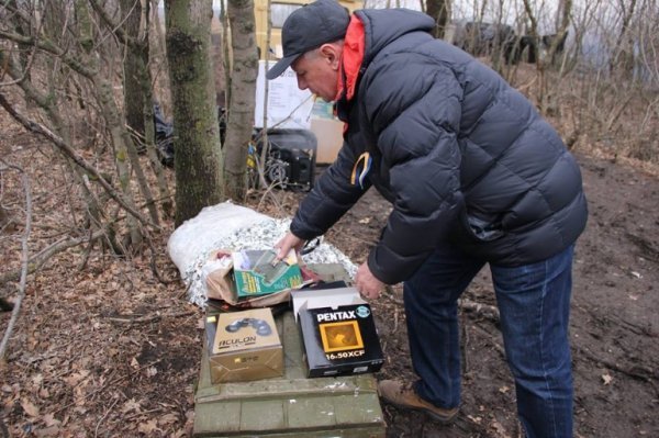 Делегація Луцькради на чолі з Романюком побувала на передовій. ФОТО