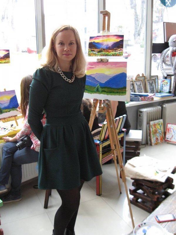 У Луцьку вчилися малювати за дві години. ФОТО