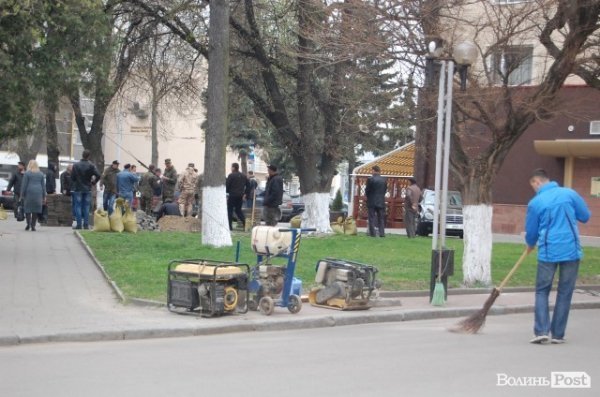 У Луцьку почали ремонт приміщення міліції. ФОТО