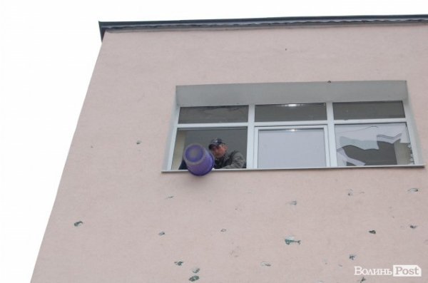 У Луцьку почали ремонт приміщення міліції. ФОТО