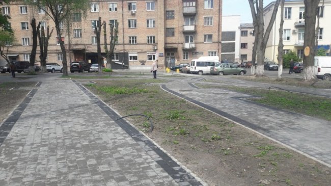 Розповіли, чому у центрі Луцька досі не облаштували сквер