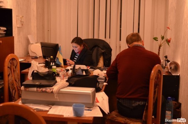 Виборчий вечір луцьких штабів. ФОТО