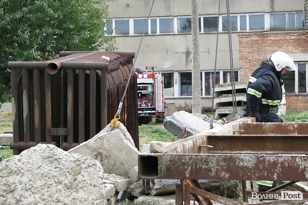 У Луцьку «вибухнула» котельня. ФОТО