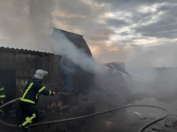 Пожежі на Волині: горіли господарські споруди та суха трава