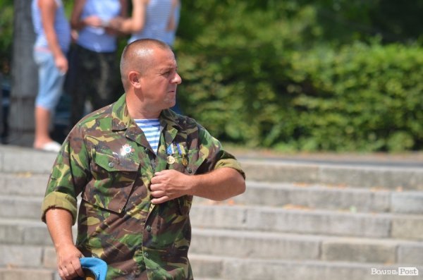 Свято «крилатої піхоти» у Луцьку. ФОТОРЕПОРТАЖ