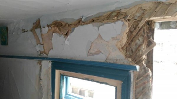 Водій автомобіля, який в'їхав у будинок на Теремнівській, хотів обманути патрульних. ФОТО