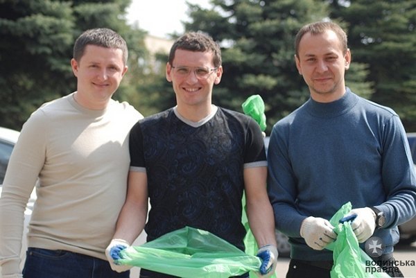 Як прибирали Луцьк. ФОТО