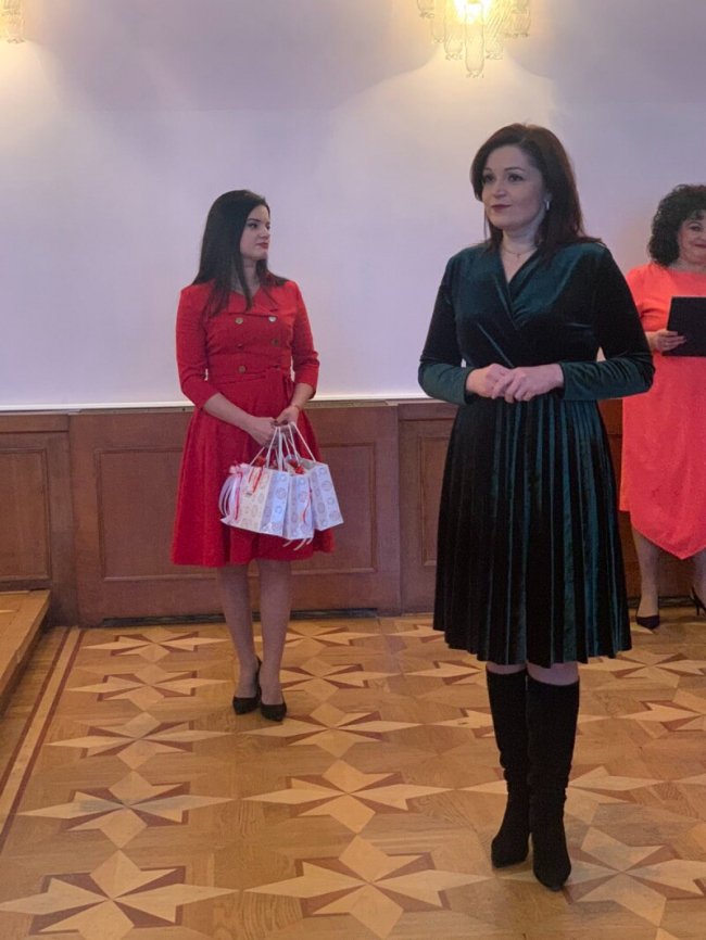 У луцькому РАЦСі у День закоханих організували свято для сімейних пар. ФОТО 