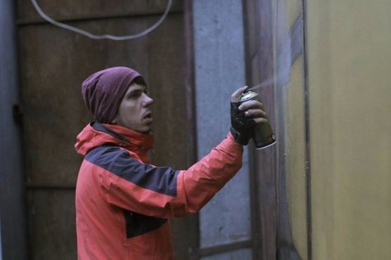 Художник із Луцька розмалював стіни у Санкт-Петербурзі. ФОТО