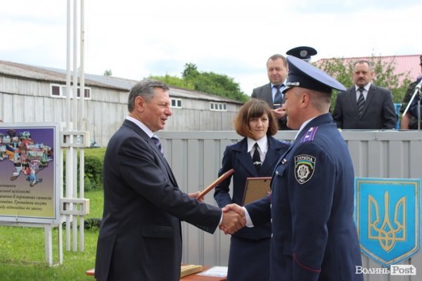 Луцька військова частина Нацгвардії святкує 20-ти річчя. ФОТО