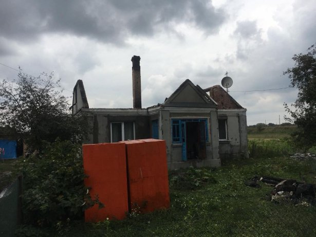 На Волині горів житловий будинок. ФОТО