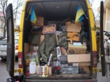 Воїнам на фронт із Луцька відправили чергову допомогу