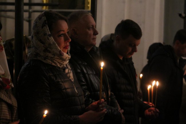 У луцькому соборі відзначили Великдень. ФОТО