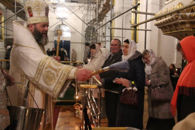 У луцькому соборі відзначили Великдень. ФОТО