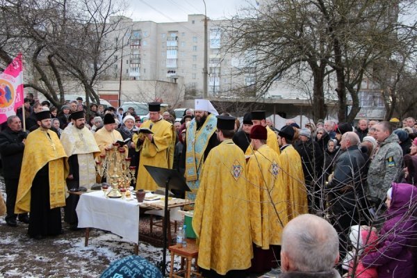 У Луцьку збудують ще один храм. ФОТО