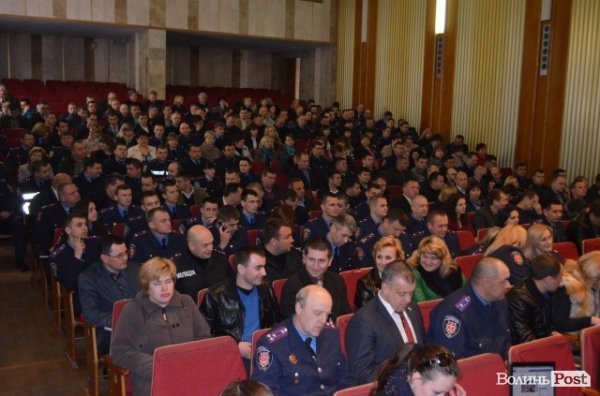 Представили нового очільника волинської міліції. ФОТО