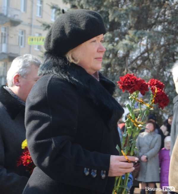 У Луцьку Шевченка вшанували спільним виконанням «Заповіту»