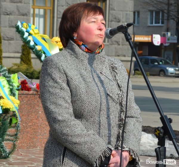 У Луцьку Шевченка вшанували спільним виконанням «Заповіту»