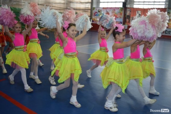 У Луцьку пройшов фестиваль аеробіки