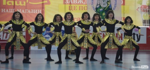 У Луцьку пройшов фестиваль аеробіки