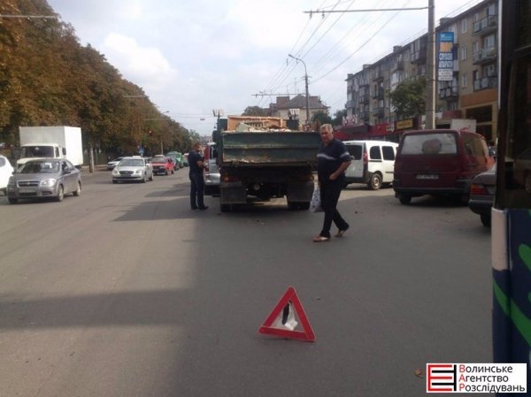 ДТП у Луцьку: зіткнулися три авто. ФОТО