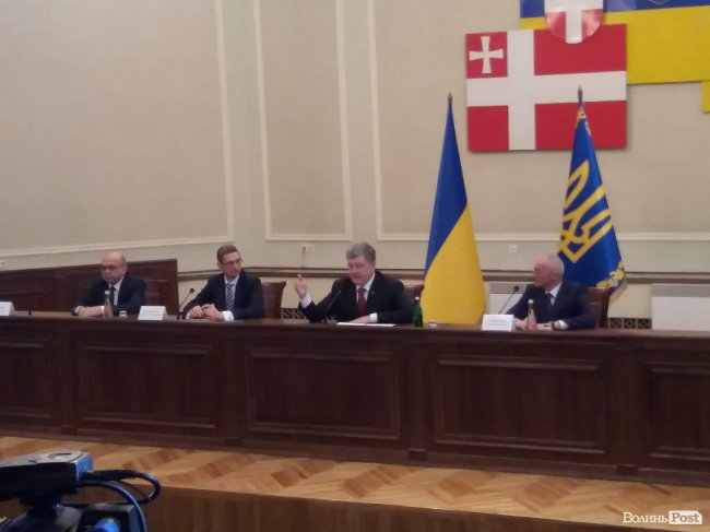 Візит Петра Порошенка в Луцьк. АРХІВ ТРАНСЛЯЦІЇ