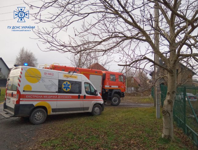 У селі під Луцьком – пожежа на газопроводі: одна людина отримала опіки