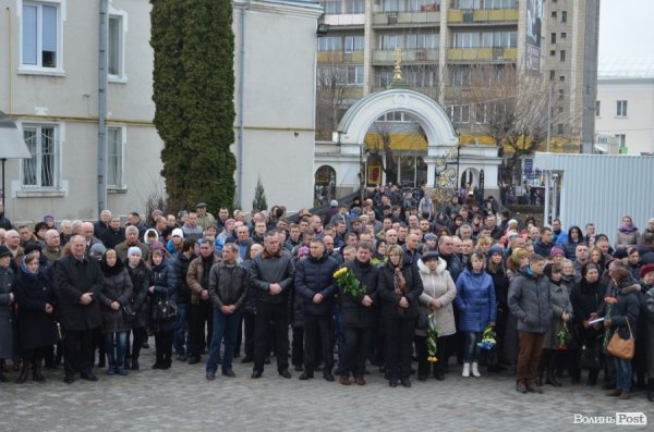 У Луцьку прощалися із двома загиблими бійцями АТО. ФОТО