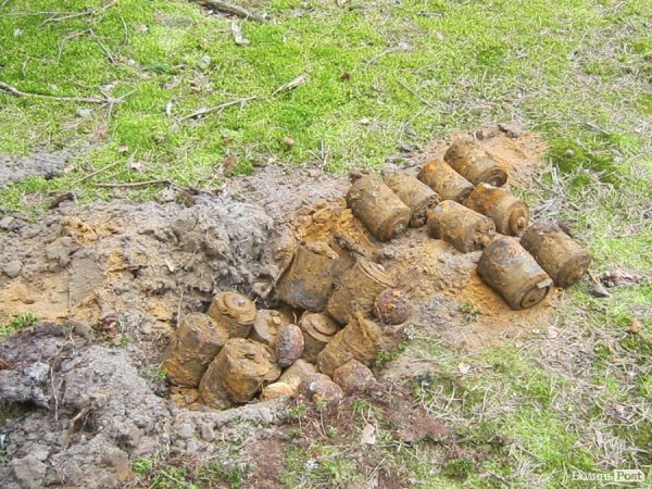 На Волині знайшли 85 боєприпасів часів війни. ФОТО