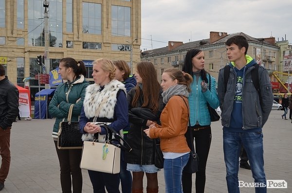 У Луцьку писали «листи Надії». ФОТО*