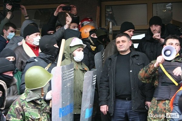 Штурм волинської міліції. ФОТО