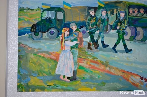 У Луцьку відкрили виставку на патріотичну тематику. ФОТО