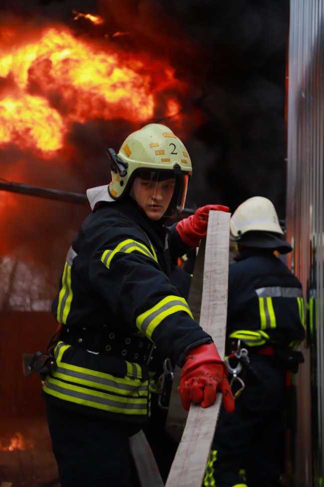 У Луцьку горів трансформатор. ФОТО