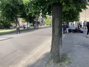 У Ковелі не розминулися легковик та мотоцикл. ВІДЕО