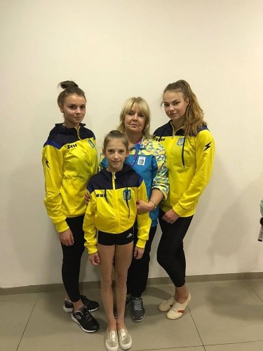 Луцькі акробатки здобули «срібло» на чемпіонаті Європи
