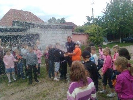 Рятувальники Волині провели екскурсію для дошкільнят. ФОТО