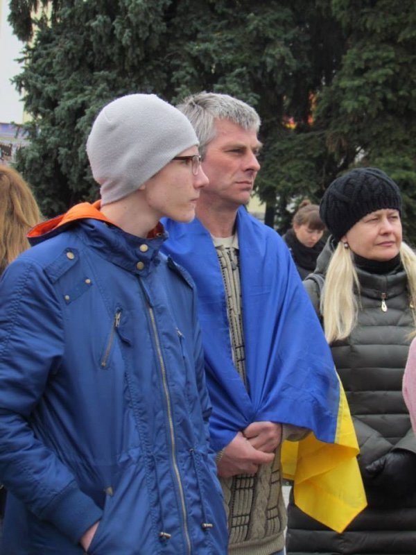 Кримські татари Волині провели акцію проти окупації Криму. ФОТО