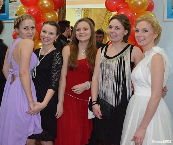 Університетський бал у Луцьку. ФОТО