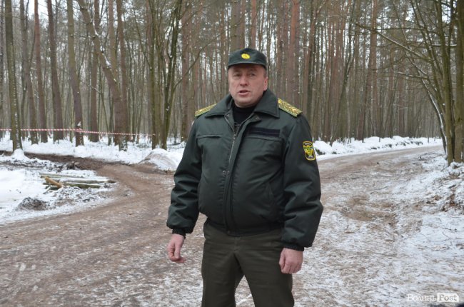 Заступник начальника Волинського ОУЛМГ Олександр Рибчинський