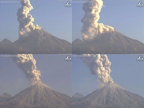 Через виверження вулкану у Мексиці евакуювали два села. ФОТО