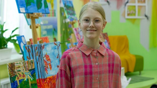 У Луцьку відкрили виставку картин людей із синдромом Дауна