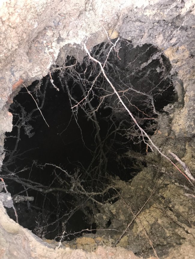 У Старому місті в Луцьку виявили провалля 