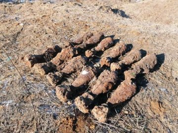 На Волині чоловік на городі відкопав небезпечний «скарб» часів Другої світової війни