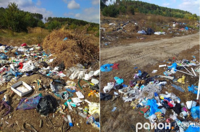 Замість осінніх пейзажів –  сміттєзвалище: волиняни загидили ліс поблизу села
