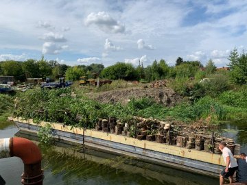 Розчищення Стиру: показали, на якому етапі роботи. ФОТО