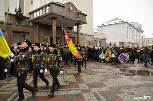 У Луцьку провели в останню путь Антона Кривицького