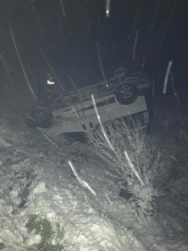 Аварія на Волині: мікроавтобус перекинувся на дах. ФОТО