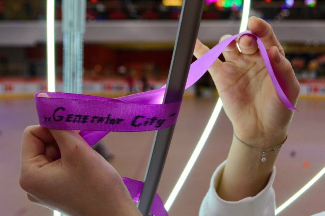 На роледромі «GeneratorCity» з’явилась романтична інсталяція, яка виконує бажання*