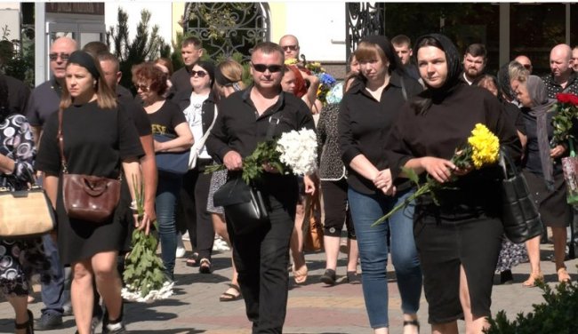 У Луцьку попрощалися з 36-річним загиблим на війні Петром Мазуром